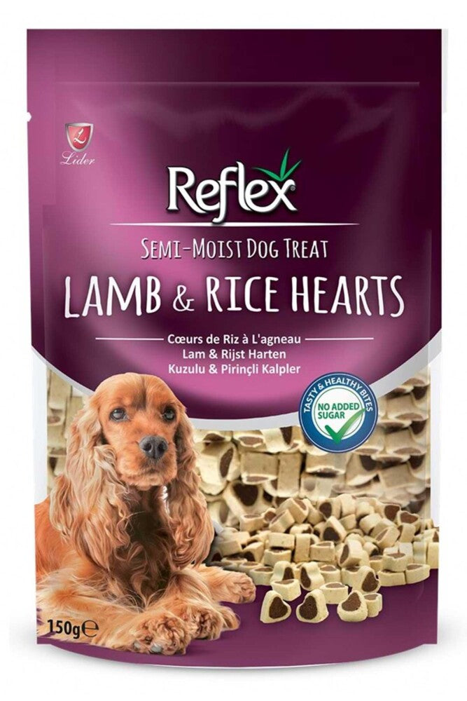 Reflex Hearts Kuzulu Pirinçli Yetişkin Köpek Ödülü 150 GR | SRC: Barcode: 8698995029162